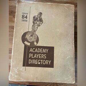 Academy Players Directory 1959 issue 84